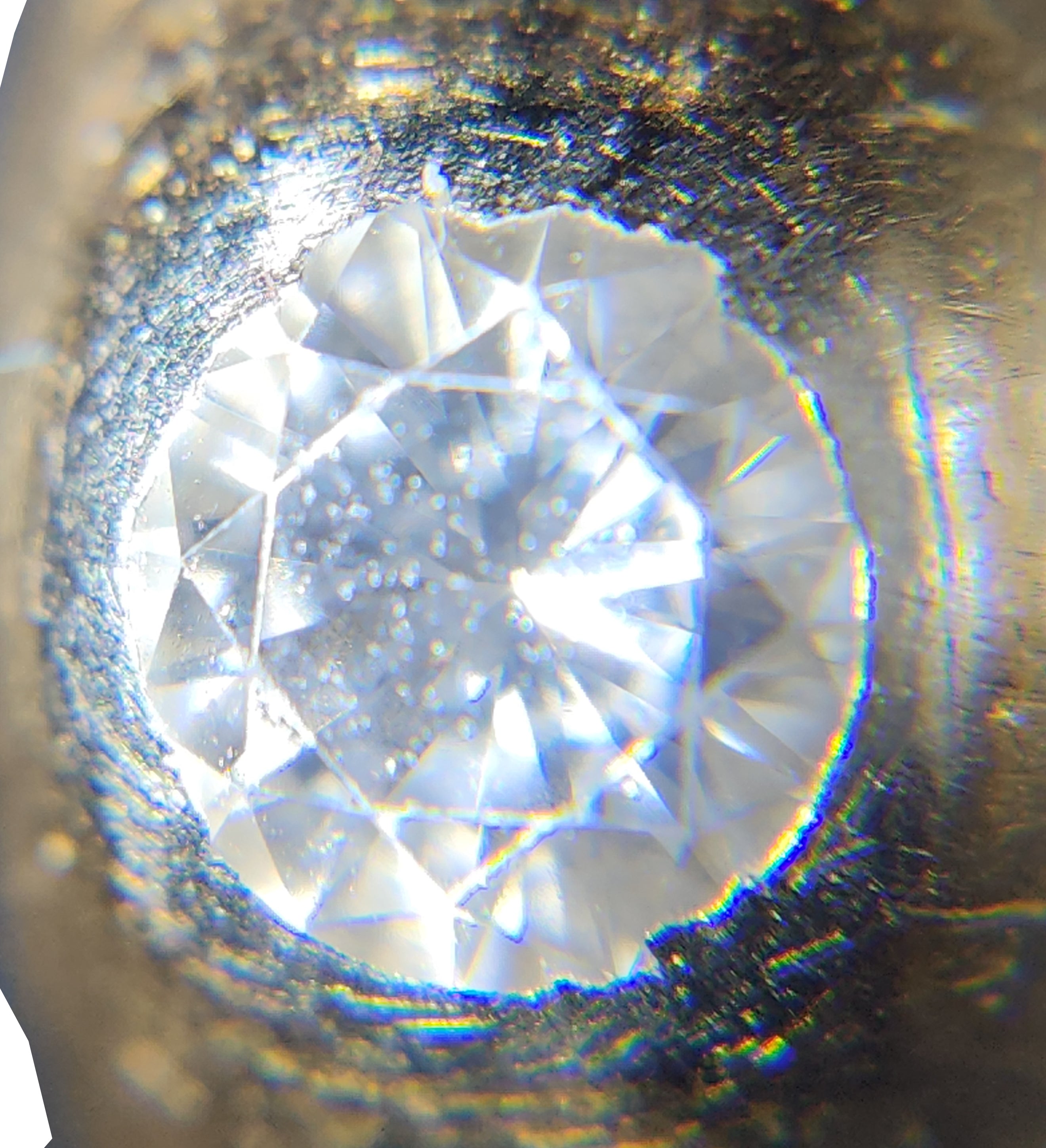 14 Karet Gold Ring with Diamond