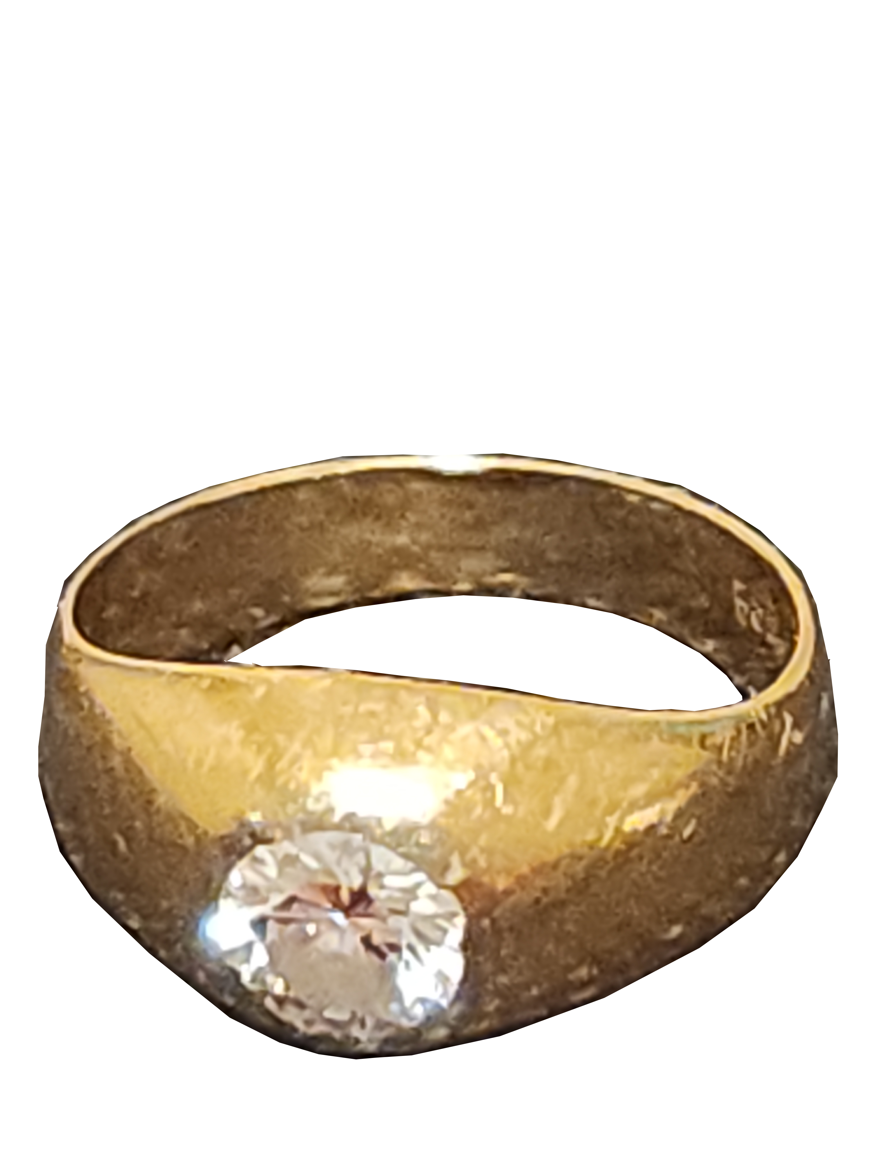 14 Karet Gold Ring with Diamond