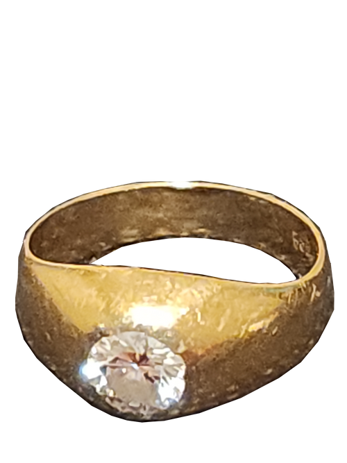14 Karet Gold Ring with Diamond